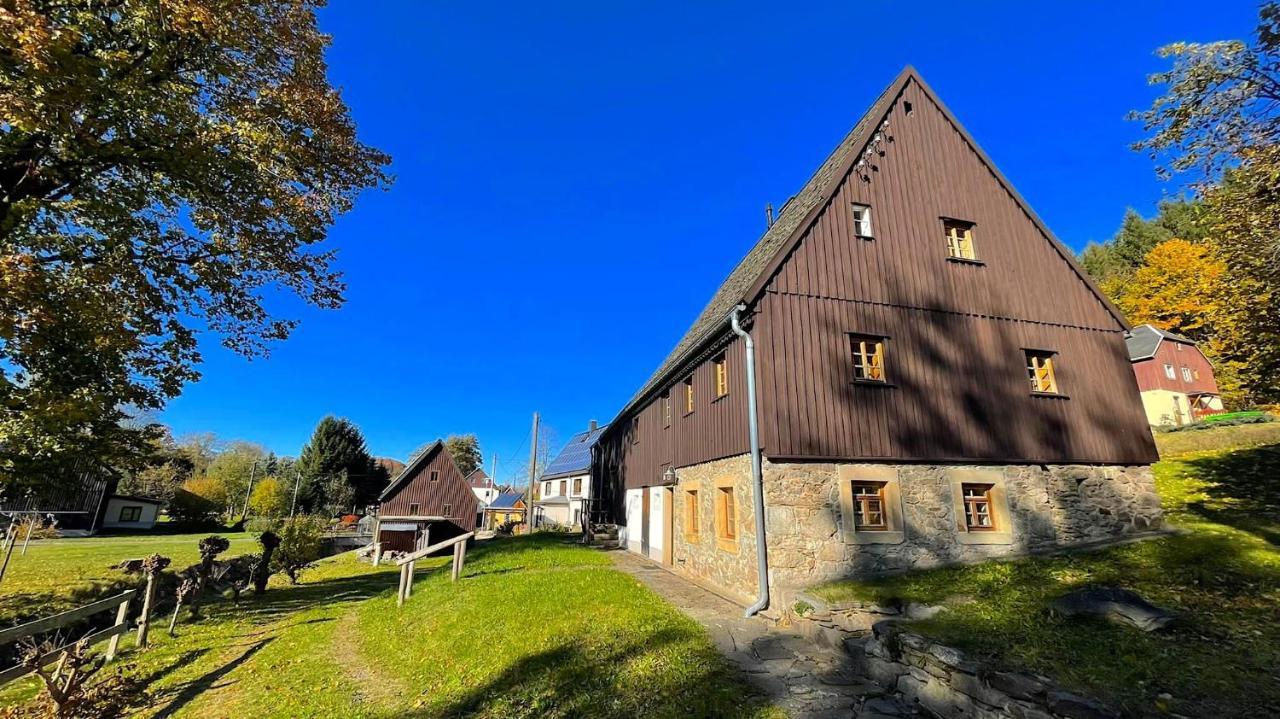 Villa Wildbachidylle Lichtenberg/Erzgebirge Exterior foto