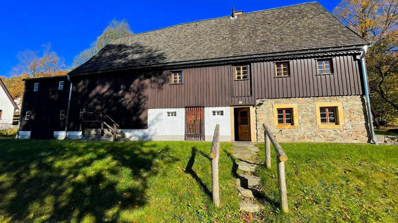 Villa Wildbachidylle Lichtenberg/Erzgebirge Exterior foto